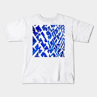 blue coral sunset solar panel in fine arts architecture photograph ecopop Kids T-Shirt